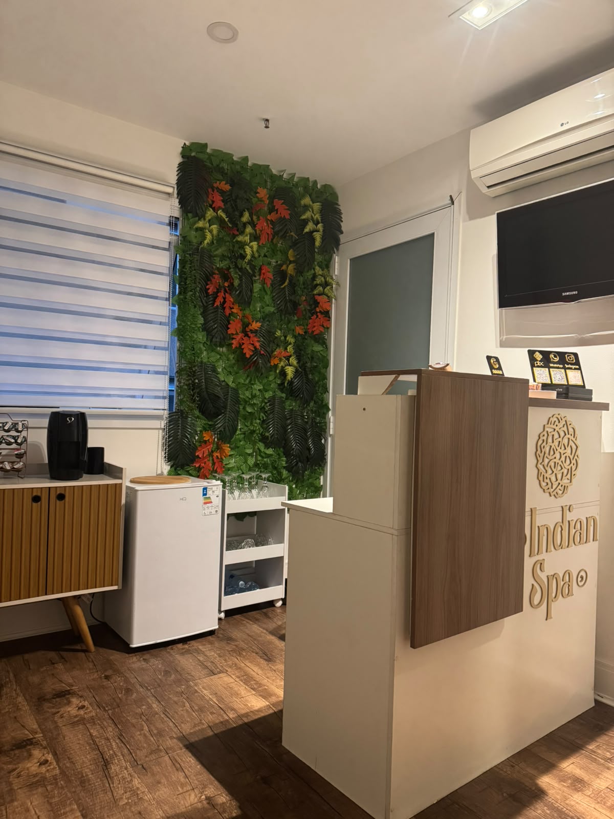 Recepção Indian Spa
